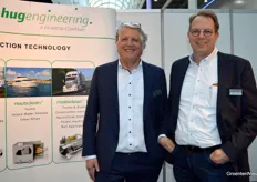 Reinier de Vries (Hug Engineering) en Martin van Meurs (Lek/Habo)
